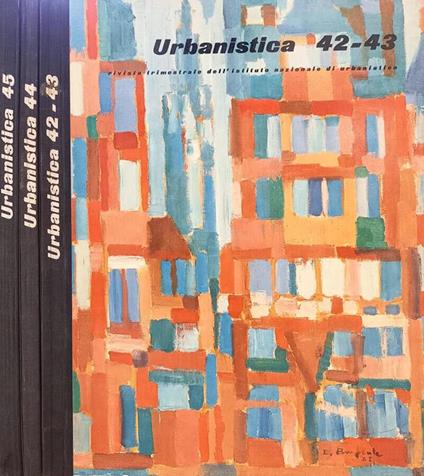 Urbanistica. Rivista trimestrale, organo ufficiale dell'Istituto Nazionale di Urbanistica - copertina