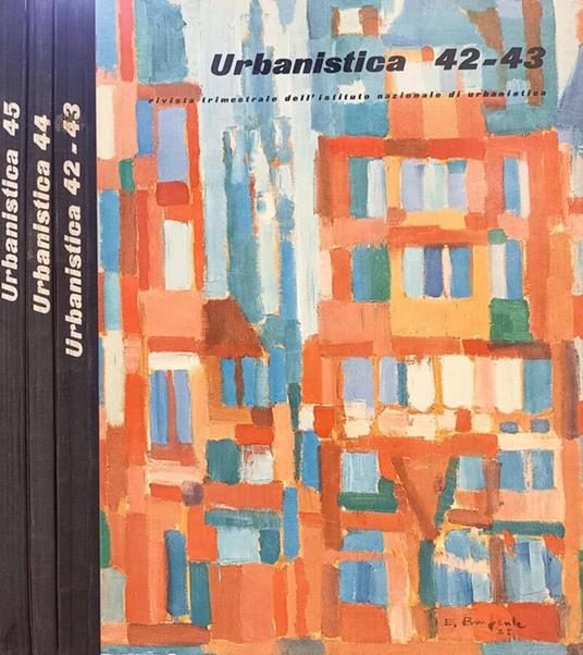 Urbanistica. Rivista trimestrale, organo ufficiale dell'Istituto Nazionale di Urbanistica - copertina