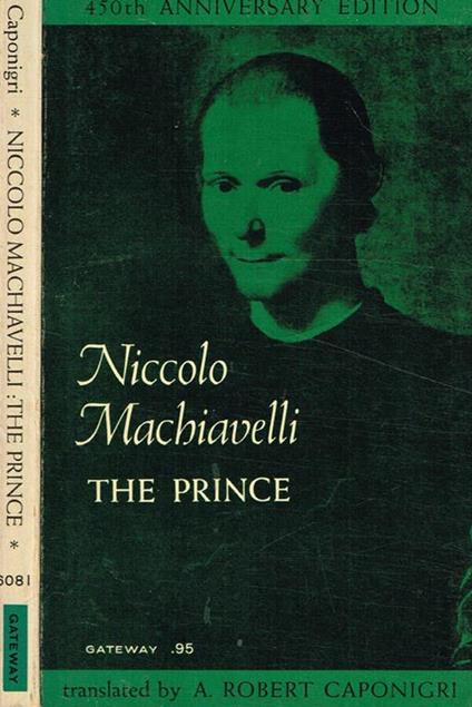 The prince - Niccolò Machiavelli - copertina