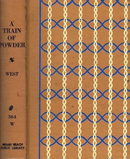 A Train of powder - Rebecca West - copertina