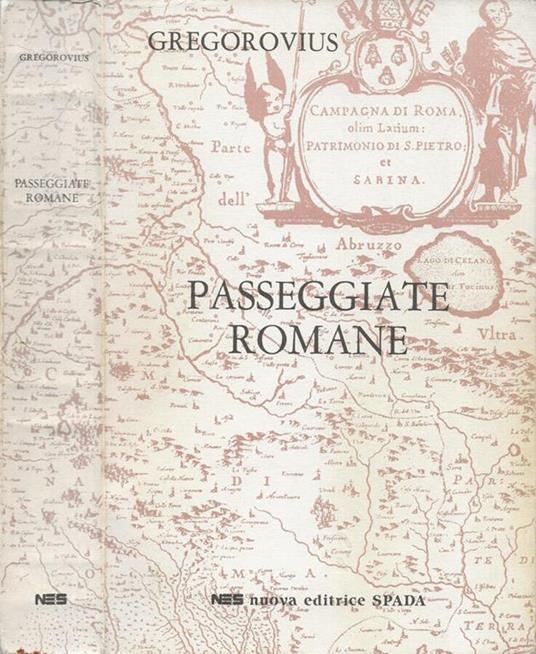 Passeggiate romane - Ferdinand Gregorovius - copertina