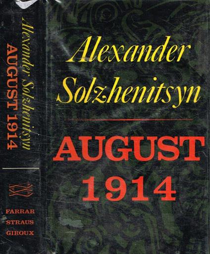 August 1914 - Aleksandr Solzenicyn - copertina