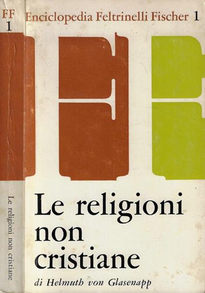 Le religioni non cristiane - Helmuth von Glasenapp - copertina