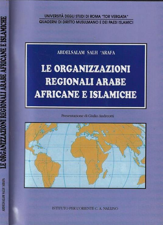 Le organizzazioni regionali arabe, africane e islamiche - copertina