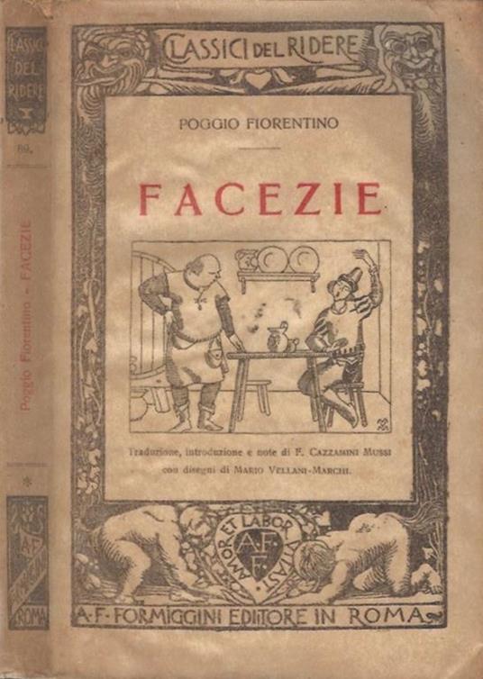 Facezie - Fiorentino Poggio - copertina