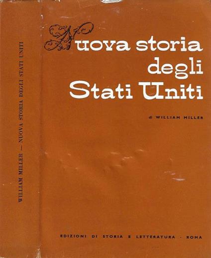 Nuova storia degli Stati Uniti - William Miller - copertina