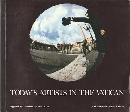 Today's artists in the Vatican - copertina