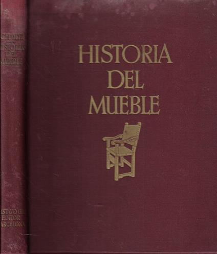 Historia del mueble - Hermann Schmitz - copertina