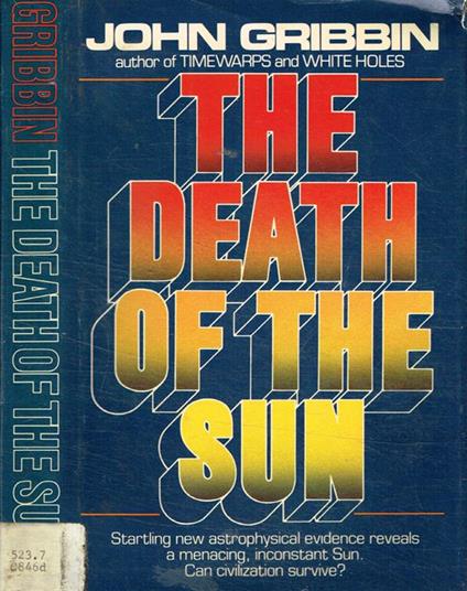 The death of the sun - John Gribbin - copertina