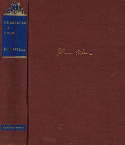 Ourselves to know - John O'Hara - copertina