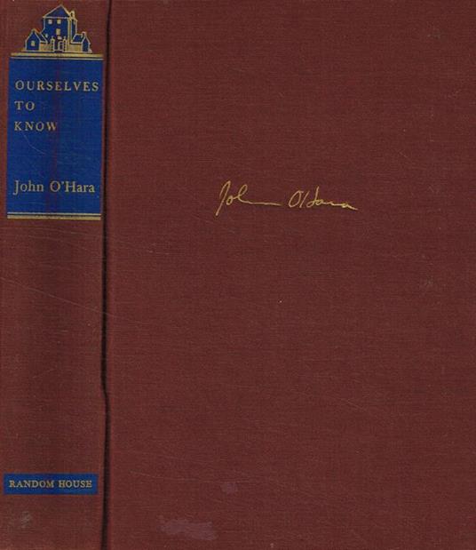 Ourselves to know - John O'Hara - copertina