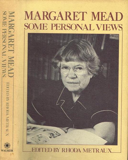 Some personal views - Margaret Mead - copertina