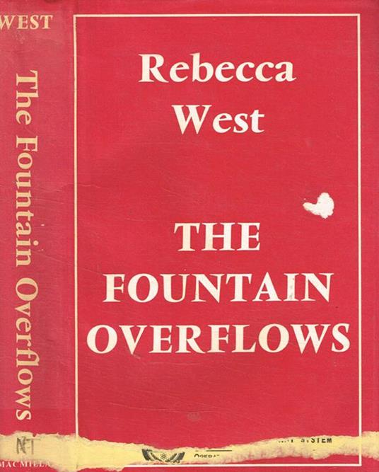 The fountain overflows - Rebecca West - copertina