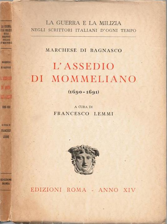 L' assedio di Mommeliano - copertina