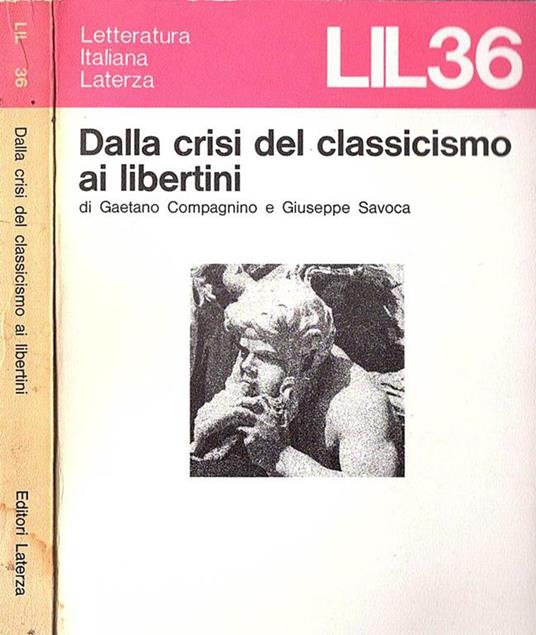 Dalla crisi del classicismo ai libertini - copertina