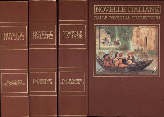 Novelle italiane Vol. I - II - III - copertina