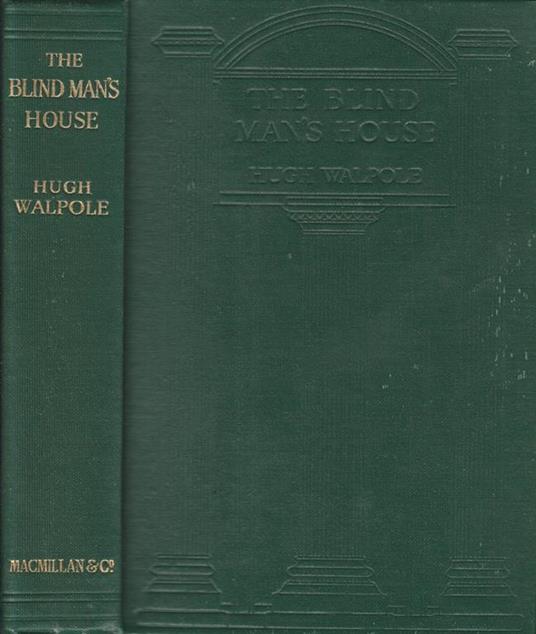 The blind man's house - Hugh Walpole - copertina