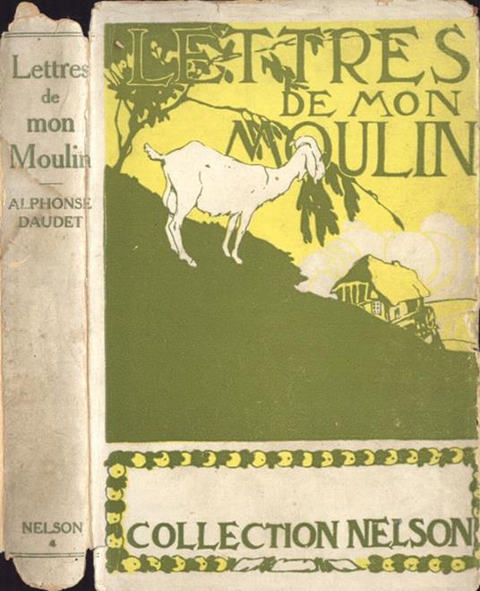 Lettres de mon moulin - Alphonse Daudet - copertina