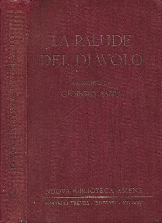 La palude del diavolo - George Sand - copertina