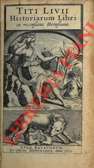 Historiarum libri ex recensione Heinsiana - Tito Livio - copertina