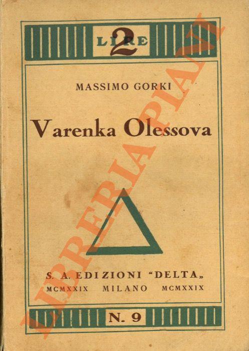 Valenka Olessova, trad. di M. K. Rakovska - copertina