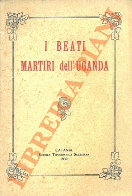 I beati martiri dell’Uganda - copertina