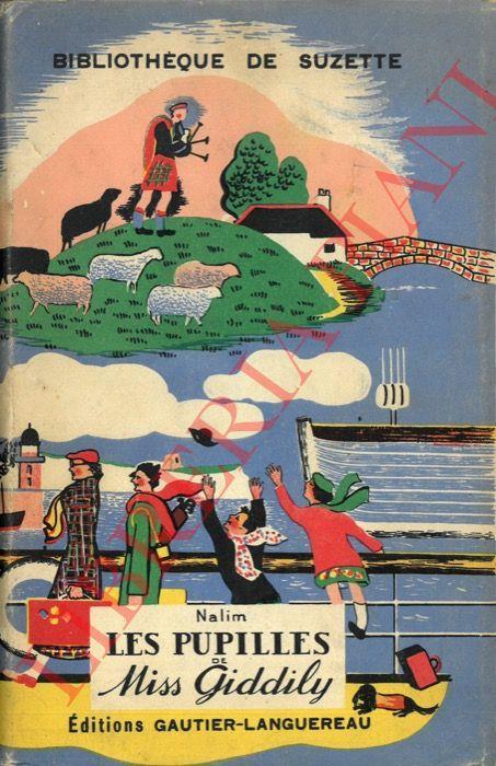 Les Pupilles de Miss Gidilly. Illustrations de Henri Morin - copertina