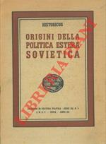 Origini della politica estera sovietica