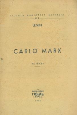 Carlo Marx - Lenin - copertina