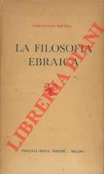 La filosofia ebraica