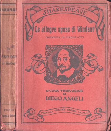 Le allegre spose di Windsor - William Shakespeare - copertina