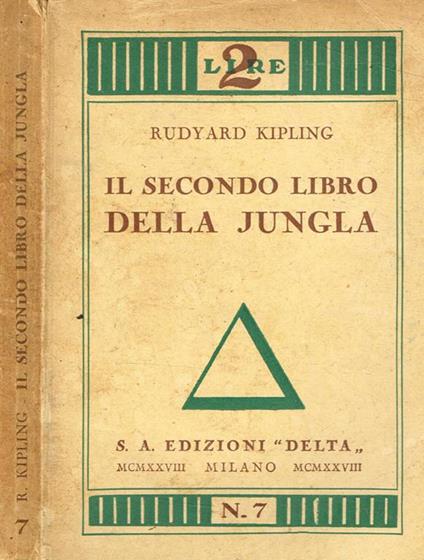 Il secondo libro della jungla - Rudyard Kipling - copertina