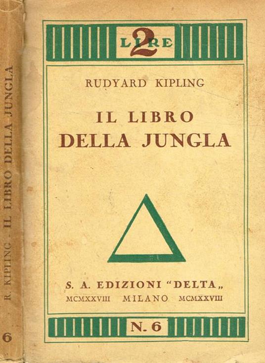 Il libro della Jungla - Rudyard Kipling - copertina