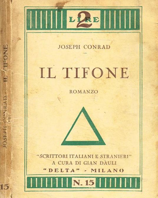 Il tifone - Joseph Conrad - copertina