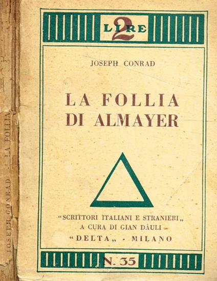 La follia di Almayer - Joseph Conrad - copertina