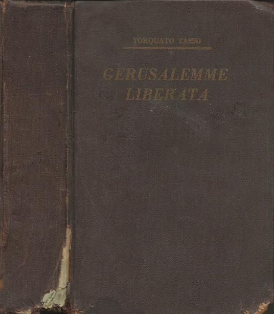 Gerusalemme liberata - Torquato Tasso - copertina