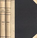 Nuova antologia Anno 1940 Vol. I - II. Gennaio - Febbraio 1940. Marzo - Aprile 1940