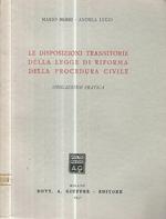 Le disposizioni transitorie della legge di riforma della procedura civile. Spiegazione pratica