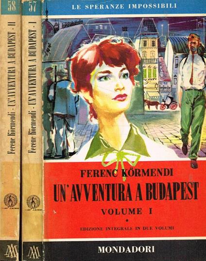 Un'avventura a Budapest 2voll - Ferenc Kormendi - copertina