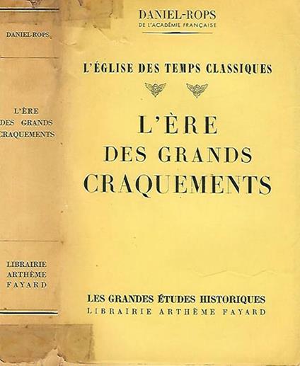 L' Ere des grands Craquements - copertina