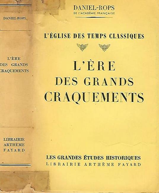 L' Ere des grands Craquements - copertina