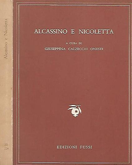Alcassino e Nicoletta - copertina