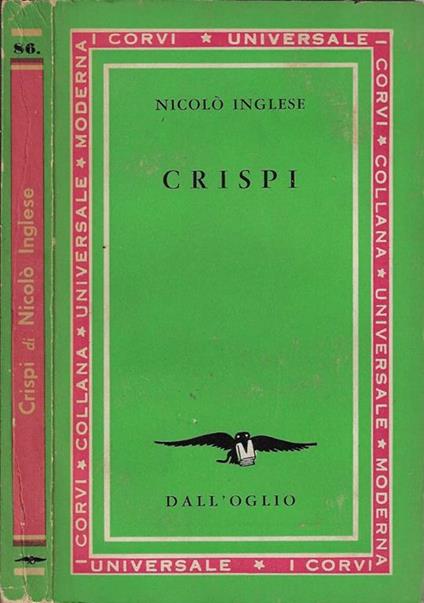Crispi - Nicolò Inglese - copertina
