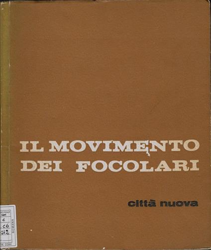 Il movimento dei focolari - copertina