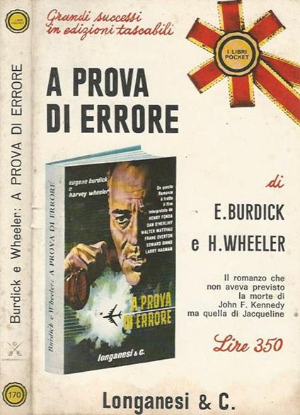 A prova di errore - Eugéne Burdick - copertina