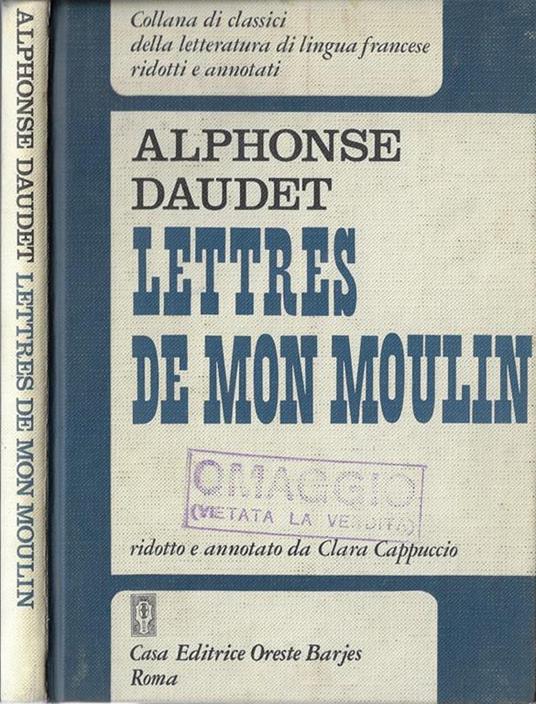 Lettres de mon moulin - Alphonse Daudet - copertina