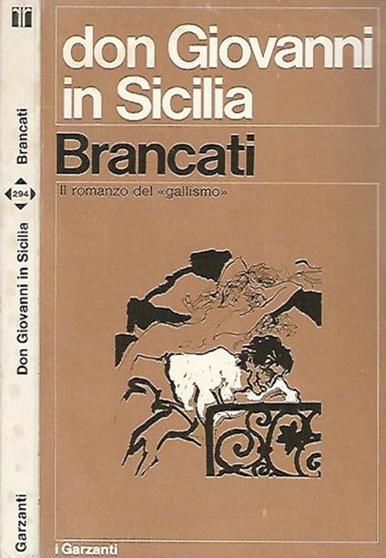 Don Giovanni in Sicilia - Vitaliano Brancati - copertina