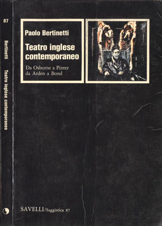 Teatro inglese contemporaneo - Paolo Bertinetti - copertina