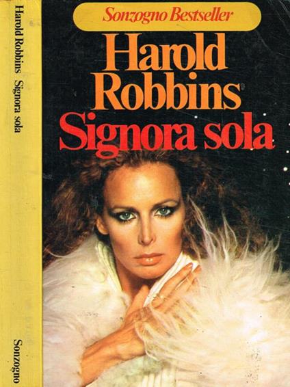 Signora sola - Harold Robbins - copertina