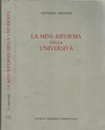 La mini-riforma della Università